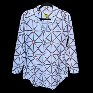 Kealopiko shirt dress pullover long sleeve with pockets size Small